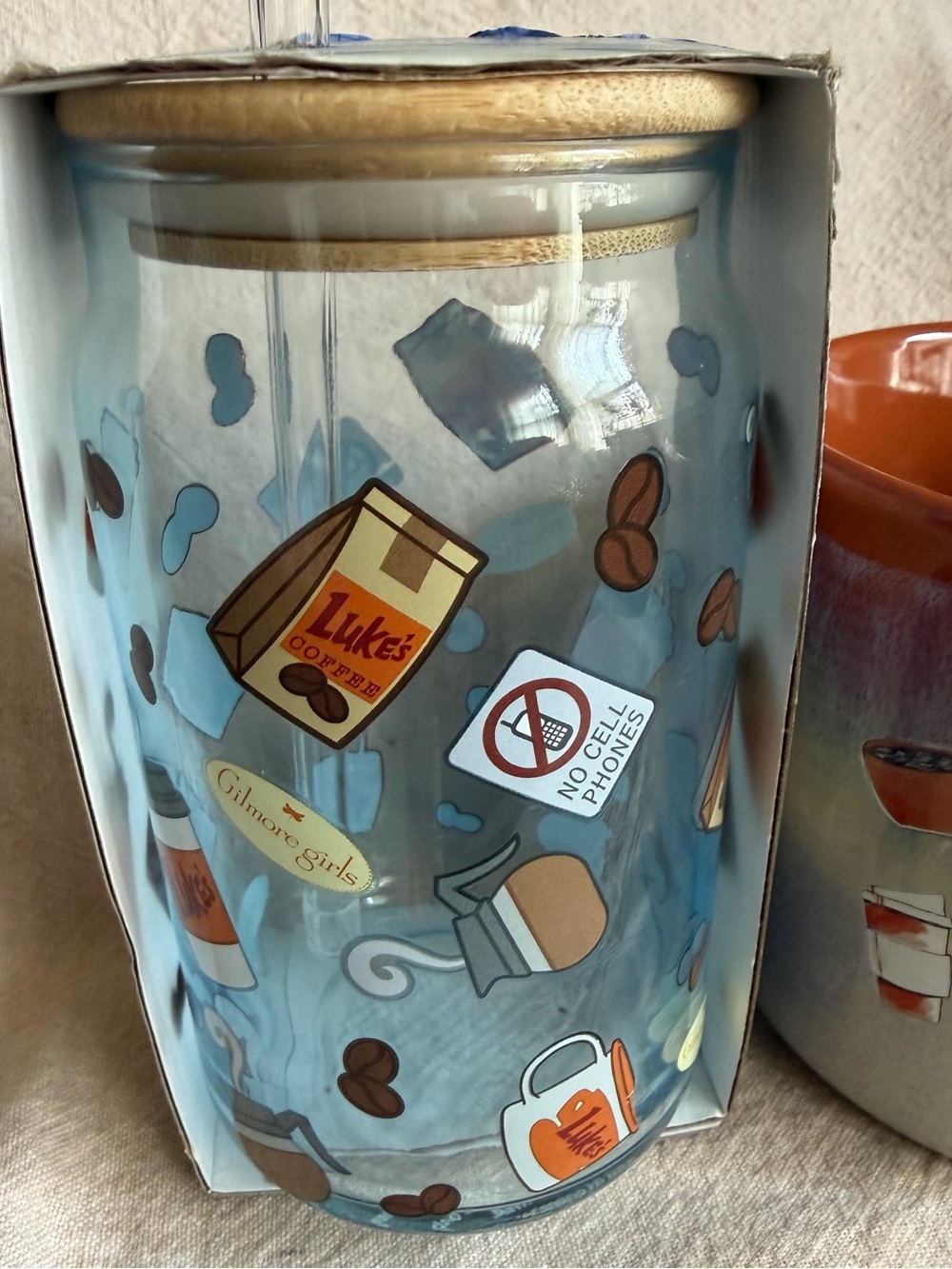 NEW~ 🍁GILMORE GIRLS🍂 Theme Drinkware Set - Picture 6 of 6